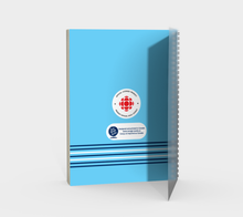 Load image into Gallery viewer, HNIC Retro Logo Horizontal Spiral Notebook