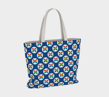 Load image into Gallery viewer, CBC Butterfly Blue Large Tote Bag