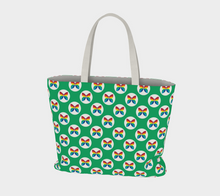 Load image into Gallery viewer, CBC Butterfly Green Large Tote Bag