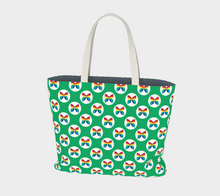 Load image into Gallery viewer, CBC Butterfly Green Large Tote Bag