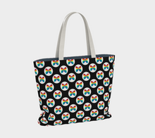 Load image into Gallery viewer, CBC Butterfly Black Large Tote Bag