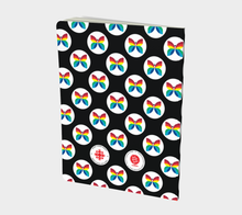 Load image into Gallery viewer, CBC Butterfly Black Polka Dot Large Notebook