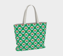 Load image into Gallery viewer, CBC Butterfly Green Large Tote Bag