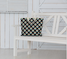 Load image into Gallery viewer, CBC Butterfly Black Large Tote Bag