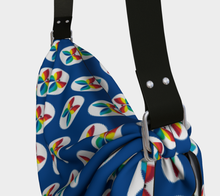Load image into Gallery viewer, CBC Butterfly Blue Origami Tote