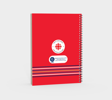 Load image into Gallery viewer, HNIC Current Logo Horizontal Spiral Notebook