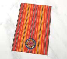 Load image into Gallery viewer, CBC 1970s Logo Stripes Tea Towel