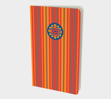 Load image into Gallery viewer, CBC 1970s Logo Stripes Small Notebook