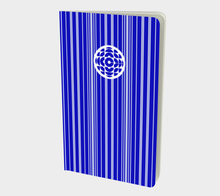 Load image into Gallery viewer, CBC 1980s Logo Stripes Small Notebook