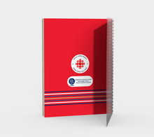 Load image into Gallery viewer, HNIC Current Logo Horizontal Spiral Notebook