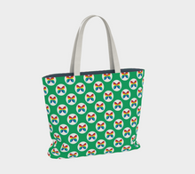 Load image into Gallery viewer, CBC Butterfly Green Large Tote Bag