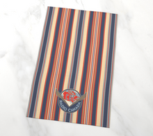 Load image into Gallery viewer, CBC 1940s Stripes Tea Towel