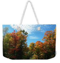 Load image into Gallery viewer, Fall Colours - Weekender Tote Bag