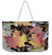 Load image into Gallery viewer, Fall Leaves - Weekender Tote Bag