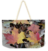 Load image into Gallery viewer, Fall Leaves - Weekender Tote Bag