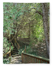 Load image into Gallery viewer, Forest Steps - Blanket