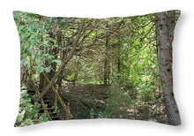 Load image into Gallery viewer, Forest Steps - Throw Pillow