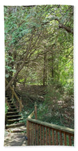 Load image into Gallery viewer, Forest Steps - Beach Towel
