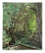 Load image into Gallery viewer, Forest Steps - Blanket