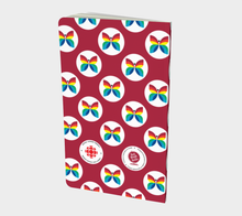 Load image into Gallery viewer, CBC Butterfly Red Polka Dot Small Notebook
