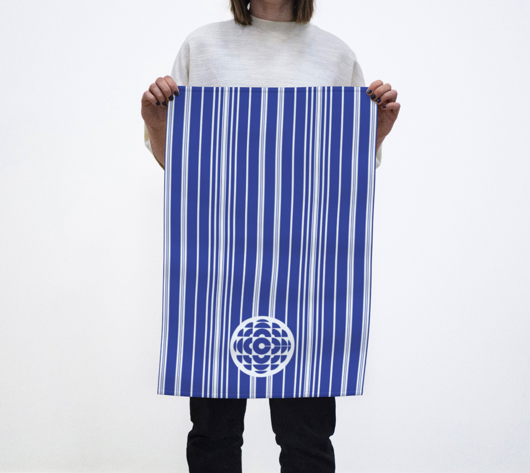 CBC 1980s Stripes Tea Towel