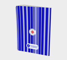 Load image into Gallery viewer, CBC 1980s Logo Stripes Large Notebook

