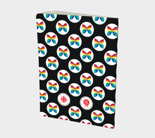 Load image into Gallery viewer, CBC Butterfly Black Polka Dot Large Notebook
