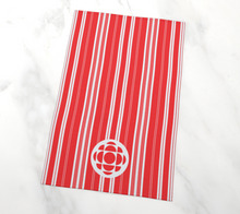 Load image into Gallery viewer, CBC 1990s Stripes Tea Towel
