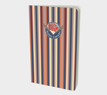 Load image into Gallery viewer, CBC 1940s Logo Stripes Small Notebook
