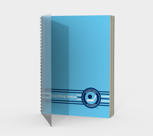 Load image into Gallery viewer, HNIC Retro Logo Horizontal Spiral Notebook
