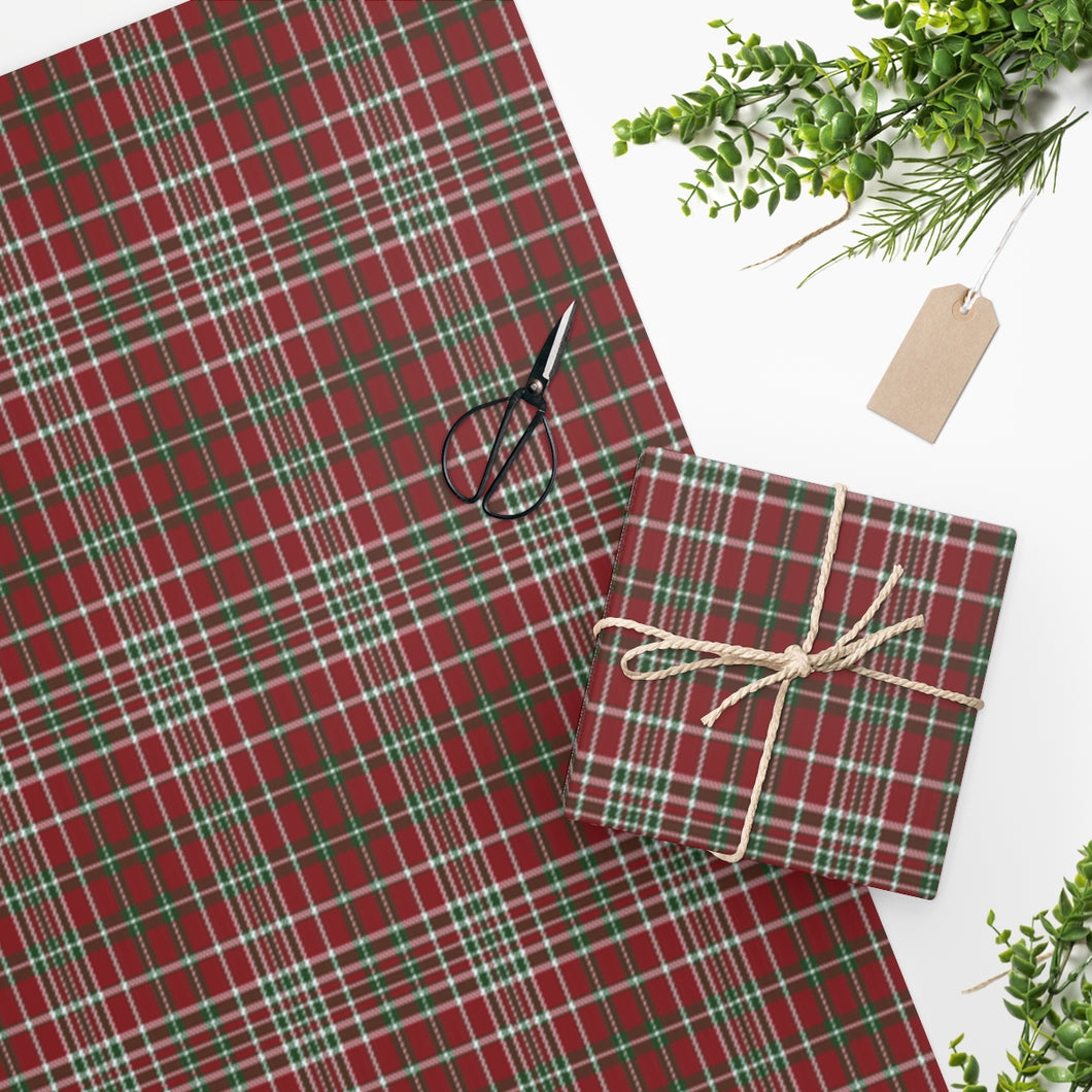 Maggie Tartan Wrapping Paper